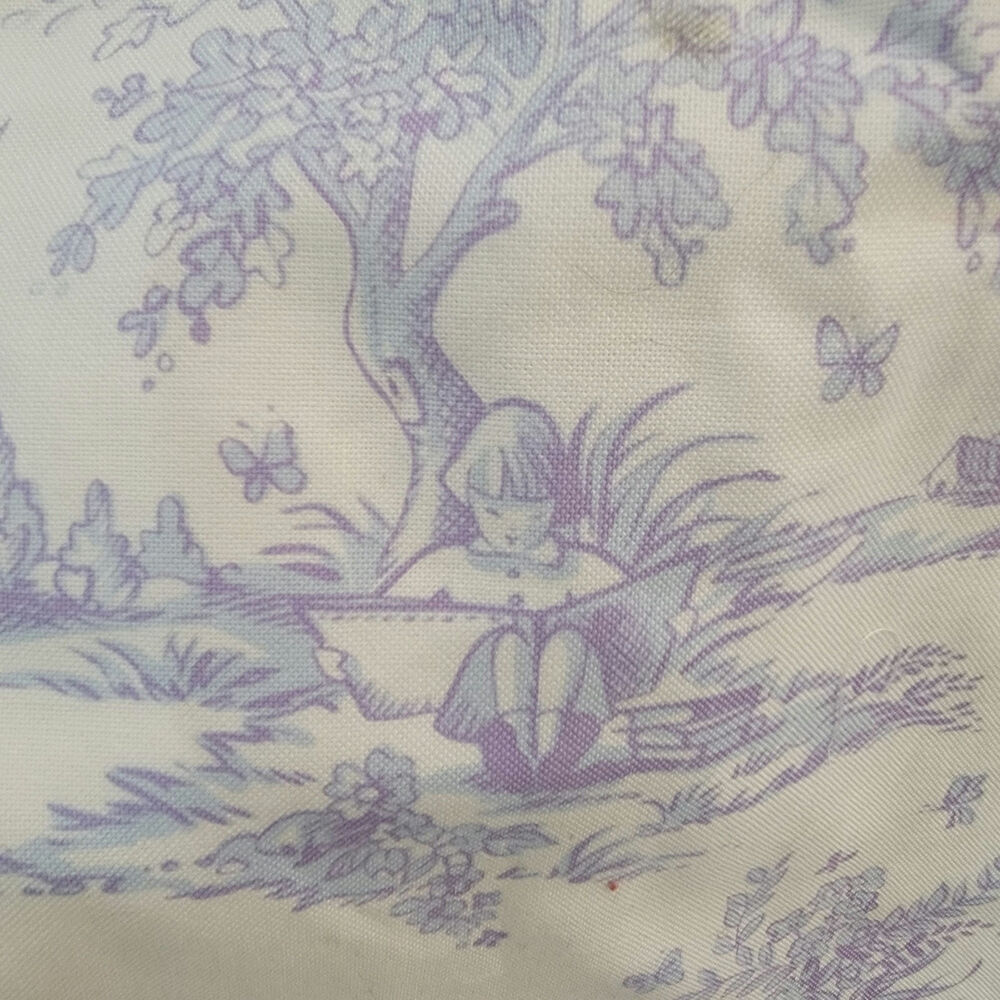 Pottery Barn Kids Isabelle Toile Curtain Panel 44x84 Lined Drape Cotton PBK